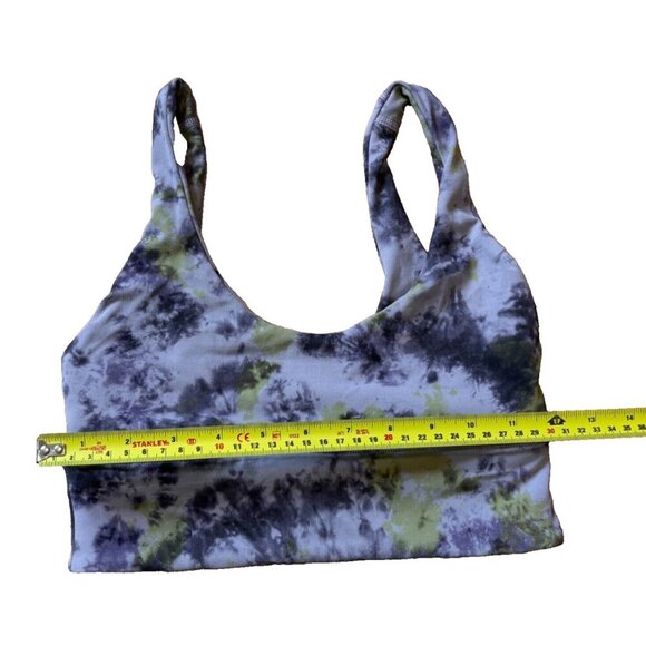 Lululemon Align Reversible Bra Radial Tie Dye Mauve Grey Multi Womens 4 - Picture 7 of 8